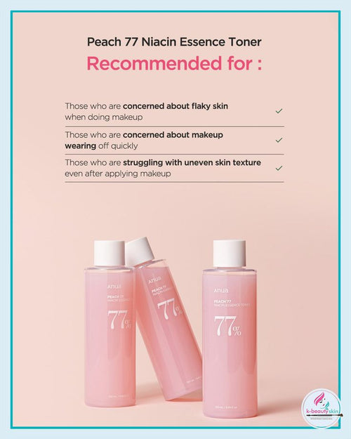 ANUA - Peach 77 Niacin Essence Toner